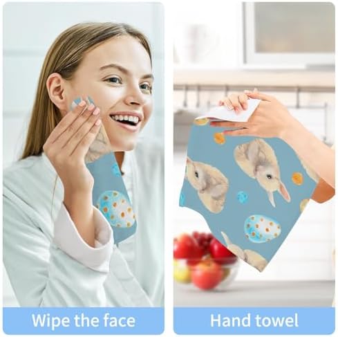 Easter Bunny Soft Washcloths 2 Pack