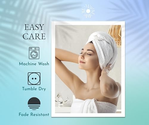 California Design Den 6-Piece Soft Cotton Towels