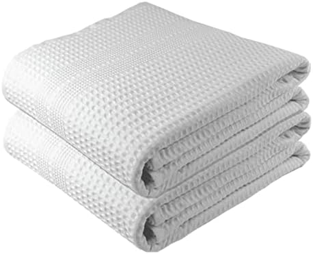 GILDEN TREE Waffle Bath Sheet Oversized 40x80 White