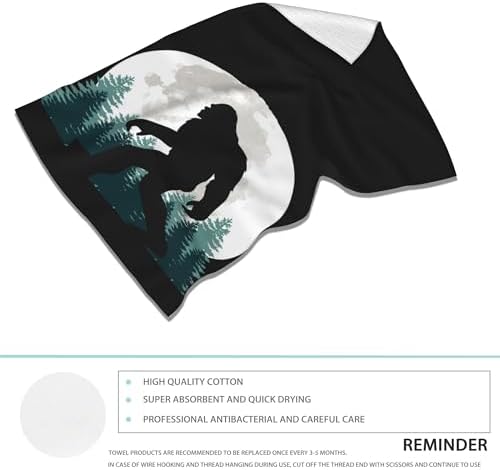 Forest Moon Soft Hand Towels Set