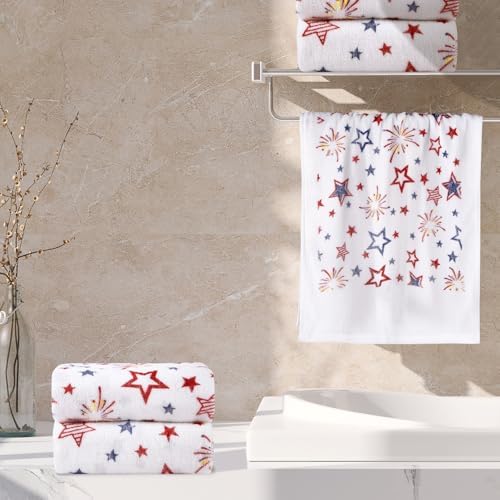 2-Pack Patriotic 4th of July Towels