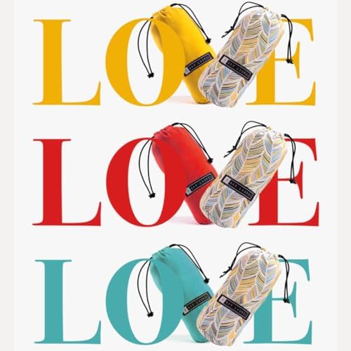 Bay Laurel Beach Towels 39x71 Sand-Free Lightweight