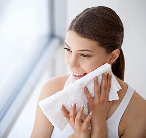 T L Towel and Linen Mart 24-Pack Washcloth Set