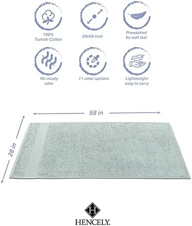 Luxury Soft High Absorbent bath towel set of 4