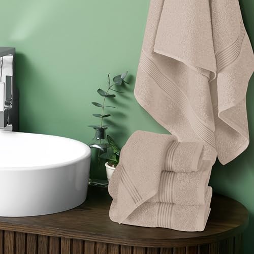 Perfect Multi-Functional Towels Set Ultra Soft Cotton for Daily Use