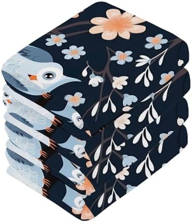 Yetasbin Owl Washcloths