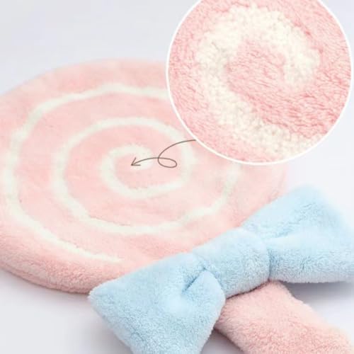 POMN Kids Hand Towels Cute Bow Tie Design Durable and Absorbent