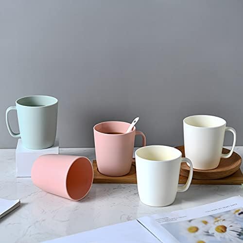 Kurala Coffee Mugs Set of 5 with Handle