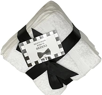Get a deal on 10 Tuxedo Wash Cloths