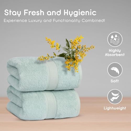 Premium 100 Cotton Jumbo Bath Towels for Home Bathroom