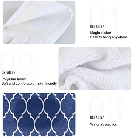Moroccan Tile Hand Towels