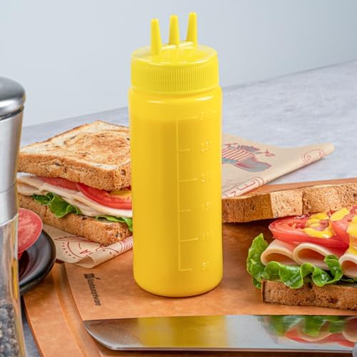 12-Ounce Condiment Squeeze Bottles