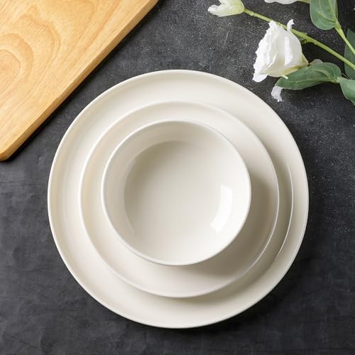 Premium Ceramic Dinnerware Set - 4-Piece Perfect for Daily Use Special Occasions