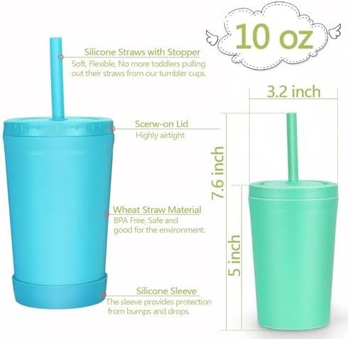 Homestockplus Eco-Friendly Reusable Cups