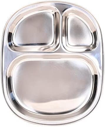 Stainless Steel Dinner Plates for Kids