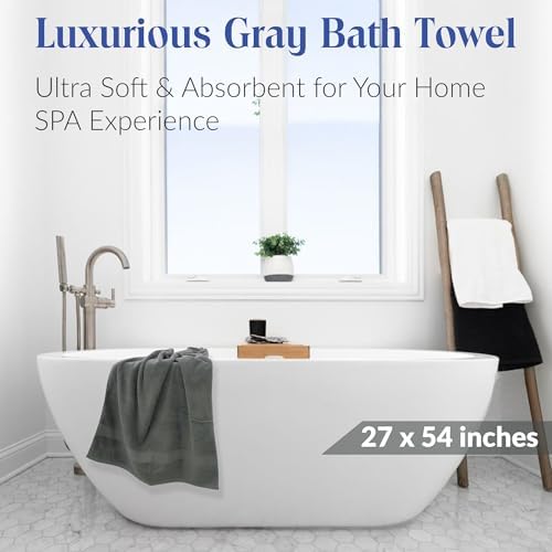Stunning Luxury 4-Piece Bath Towel Set for Efficient Drying