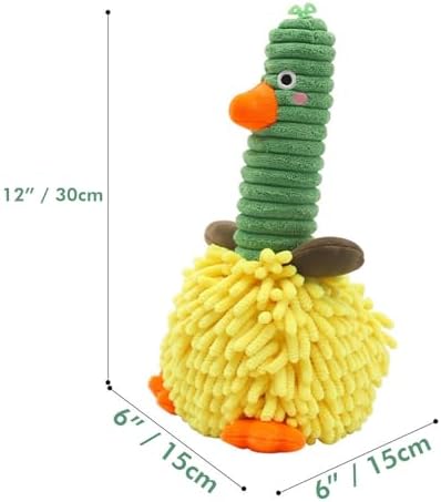 Cartoon Duck Chenille Hand Towel 2-Pack