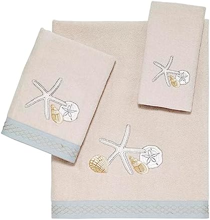 Seaglass Cotton Towel Soft Absorbent Fingertip towel for bath