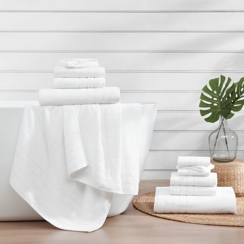 Premium Luxury Cotton Bath Towels Set for Clean Comfort