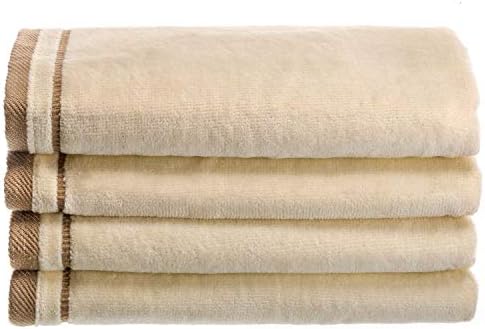 Creative Scents 100 Cotton Velour Fingertip Towels - 4 Pack