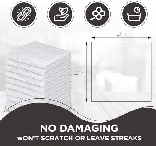 20-Piece Luxurious Soft Cotton Washcloth Set