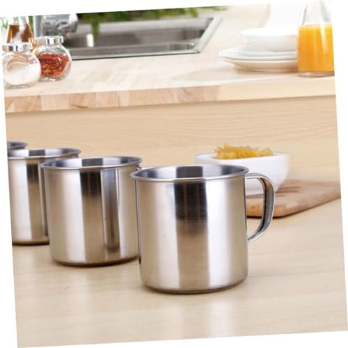 Garneck 10-Piece Stainless Steel Kindergarten Drinking Cups