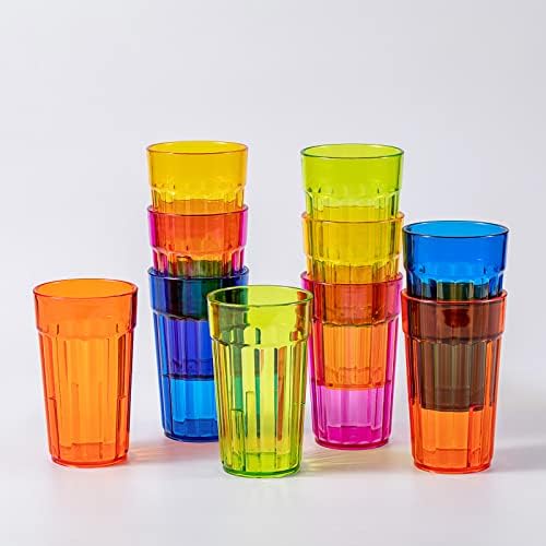 BPA-Free 10-Pack Small Drinking Glasses Perfect for Daily Use