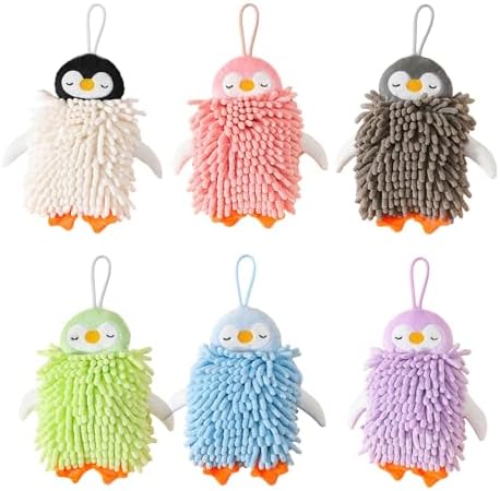 Cartoon Microfiber Hand Towel with Fun Designs for Adults and Kids