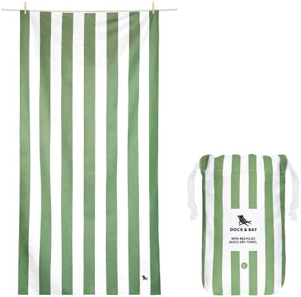 Dock Bay Beach Towel - Compact Quick Dry Sand-Free