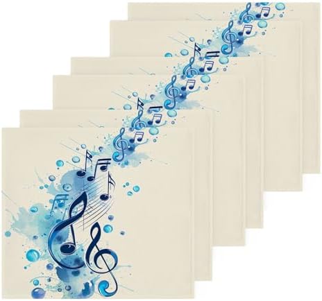 Musical Note Washcloth Set - Soft Reusable