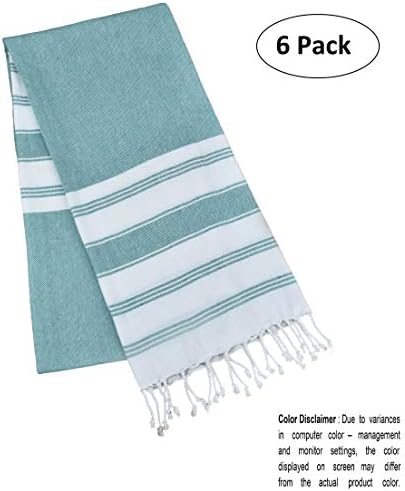 GLAMBURG Turkish Cotton Beach Towels Set Perfect for Every Day