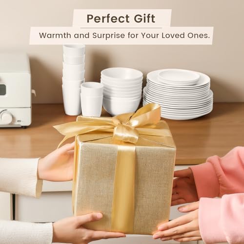 Durable and Elegant 40-Piece Dinnerware Set for 8