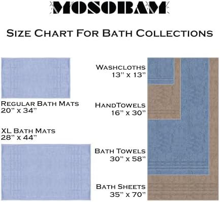 Luxury bath towels combining bamboo and Turkish cotton