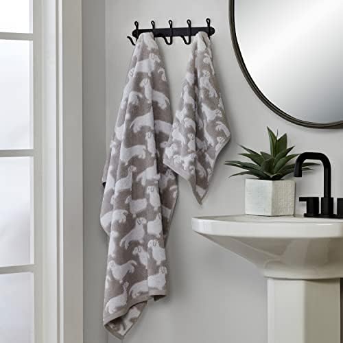 SKL Home Premium Dog Bath Towel - Soft Eco-Friendly Easy to Dry