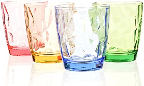 Stylish 11oz Acrylic Drinking Glass Set for Kids