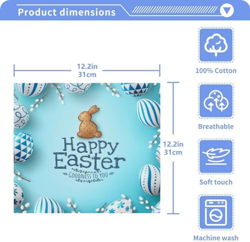 Easter Bunny Soft Washcloth Set