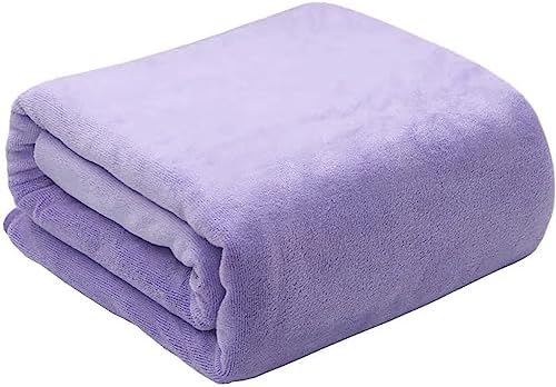 MYLSMPLE Luxury Microfiber Bath Towel - Violet 36x72 Inch