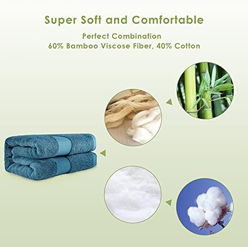 Extra Large Bath Towels for Sensitive Skin 35x70