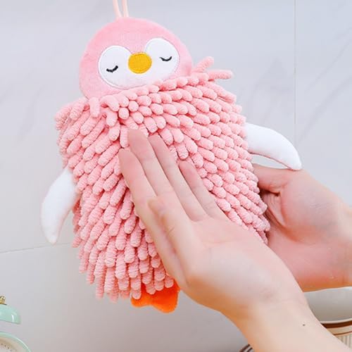 Cartoon Microfiber Hand Towel with Fun Designs for Adults and Kids