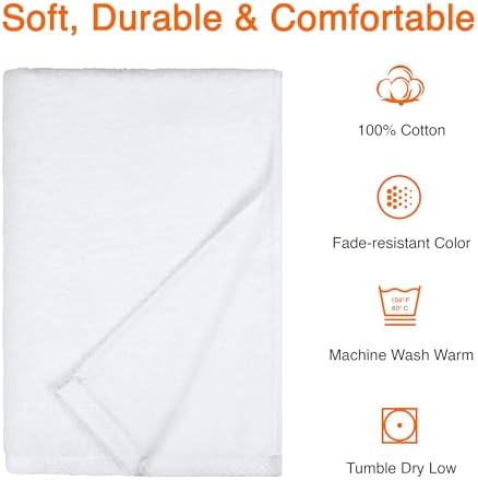 Amazon Basics 2-Piece Quick-Dry Oversize Cotton Bath Towels