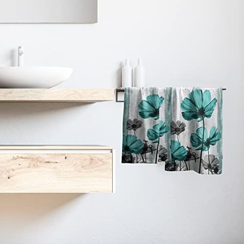 Elegant Floral Towels Set for Bathroom and Beyond