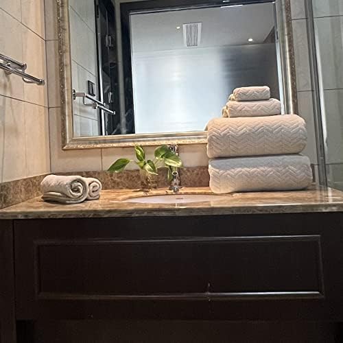 Luxurious Oversized Bath Towels for Adults - Plush Microfiber Set