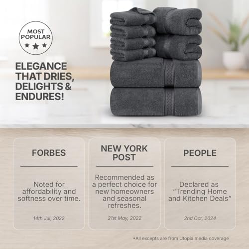Set of 8 bath hand and wash cloths