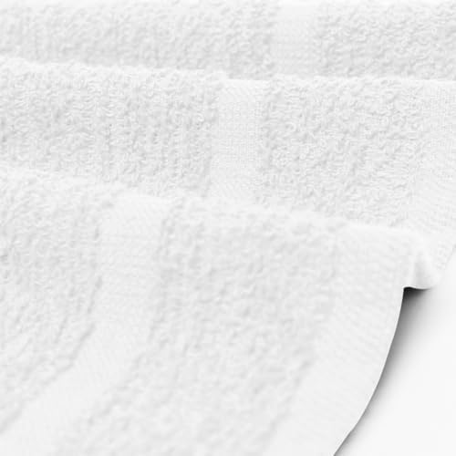 Avalon Towels Cotton Washcloths - Pack of 24 12x12 Inches