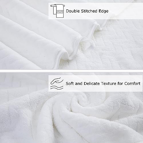 8-Piece Premium Bath Towel Set Soft Lightweight Highly Absorbent Quick Dry