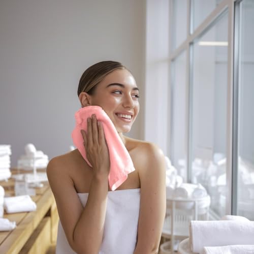 12-Piece 100 Cotton Absorbent Washcloth Set