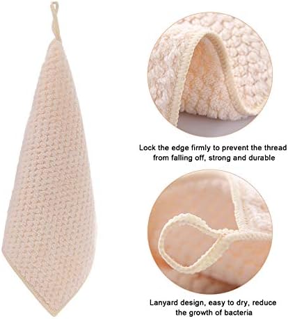 Hipruict Small Towels with Hanging Loop for Kitchen Bathroom
