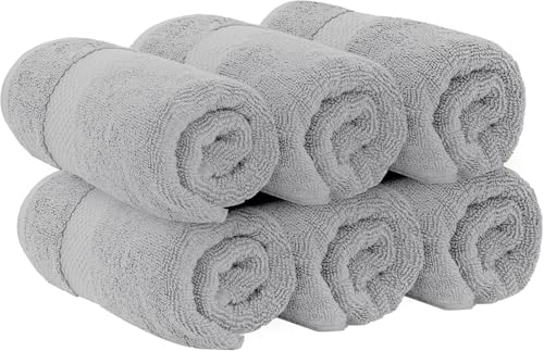 Luxury Dolphin Gray Hand Towels