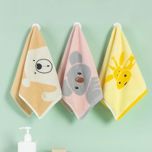 Sense Gnosis Animal Towels for Kids 1020 Set of 3