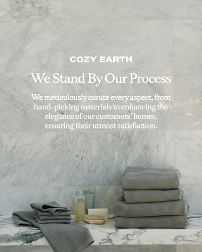 Cozy Earth Terry-Waffle Bath Set